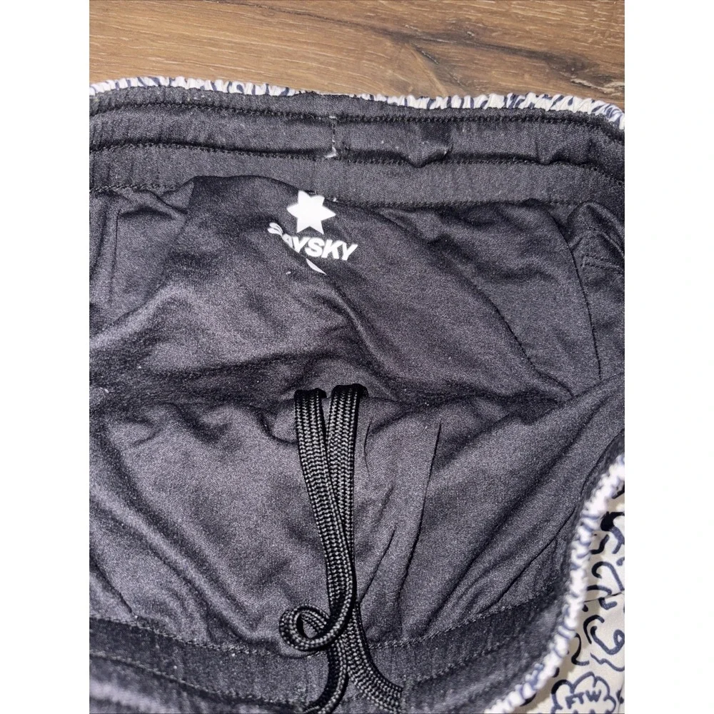 Saysky Men's Contemporary Cartoon Pace Running Shorts 5